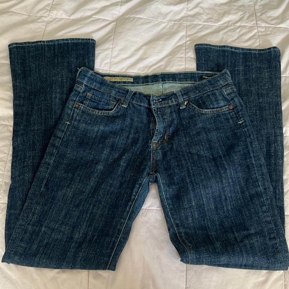 Vintage citizens of humanity y2k low wait bootcut stretch denim jeans size 27